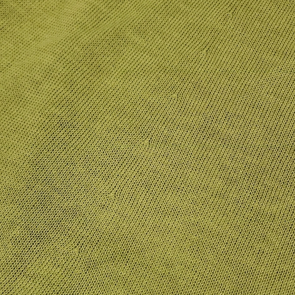 Eileen Fisher Chartruese Green Knit Linen Sweater - Picture 14 of 15